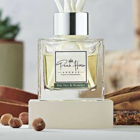 Diffuseur de roseaux chêne et noisette pour la vente par Peak House Aromas
