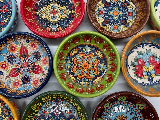 Natto USA - Wholesale Decorative Plate/Dish/Bowl - Ceramic Bowls 3" Shallow- 144 count