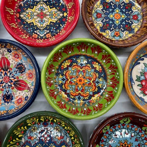 Natto USA - Wholesale Decorative Plate/Dish/Bowl - Ceramic Bowls 3" Shallow- 144 count