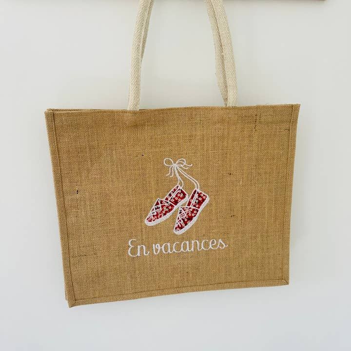 Sac cabas, en vacances pour la vente par L'atelier d'Emilie