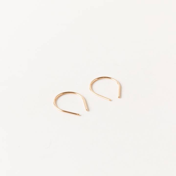 Moab Arch Threader Earrings | Gold Fill for wholesale by Sheena Marshall Jewelry