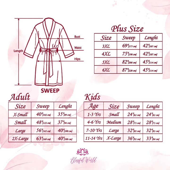 The Blissful - Venta al por mayor Bata - Mujer - Bata de satén personalizada para quinceañera, bata kimono para prepararse, regalo de cumpleaños6