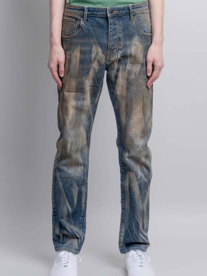 THUNDERS - Dirty Mud Indigo for wholesale by Neon Denim Brand