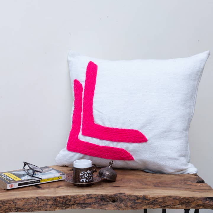 Decorative Moroccan Cotton Pillows-Bedroom Pillow for wholesale by woolsouk ( We handle U.S. import procedures for you )