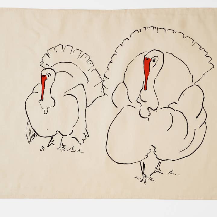 Turkey Tea Towel for wholesale by Cluck Cluck!