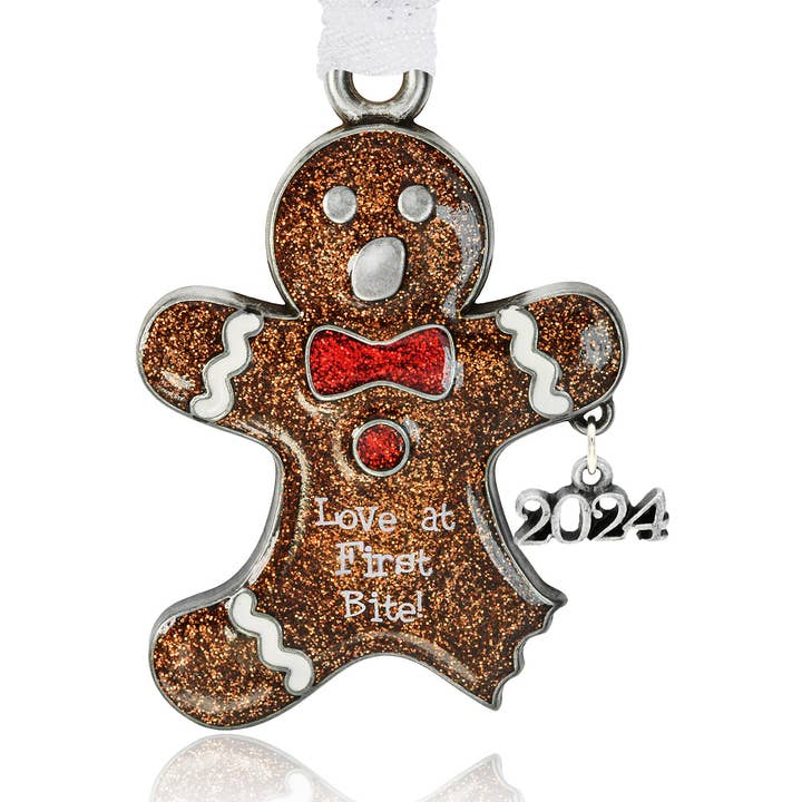 Liefde op het Eerste Hapje Peperkoek Ornament voor wholesale door Gloria Duchin