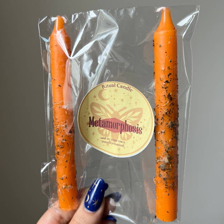 Sapphire & Sage - Wholesale Meditation Supplies - Metamorphosis Goddess Ritual Candle