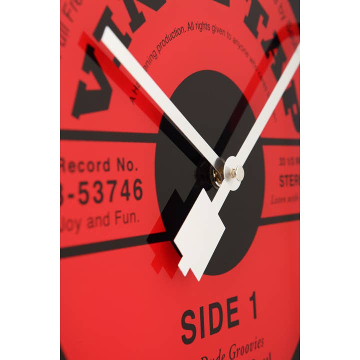 Unek Goods LLC - Wholesale Wall Clock - Vinyl Tap Wall Clock1