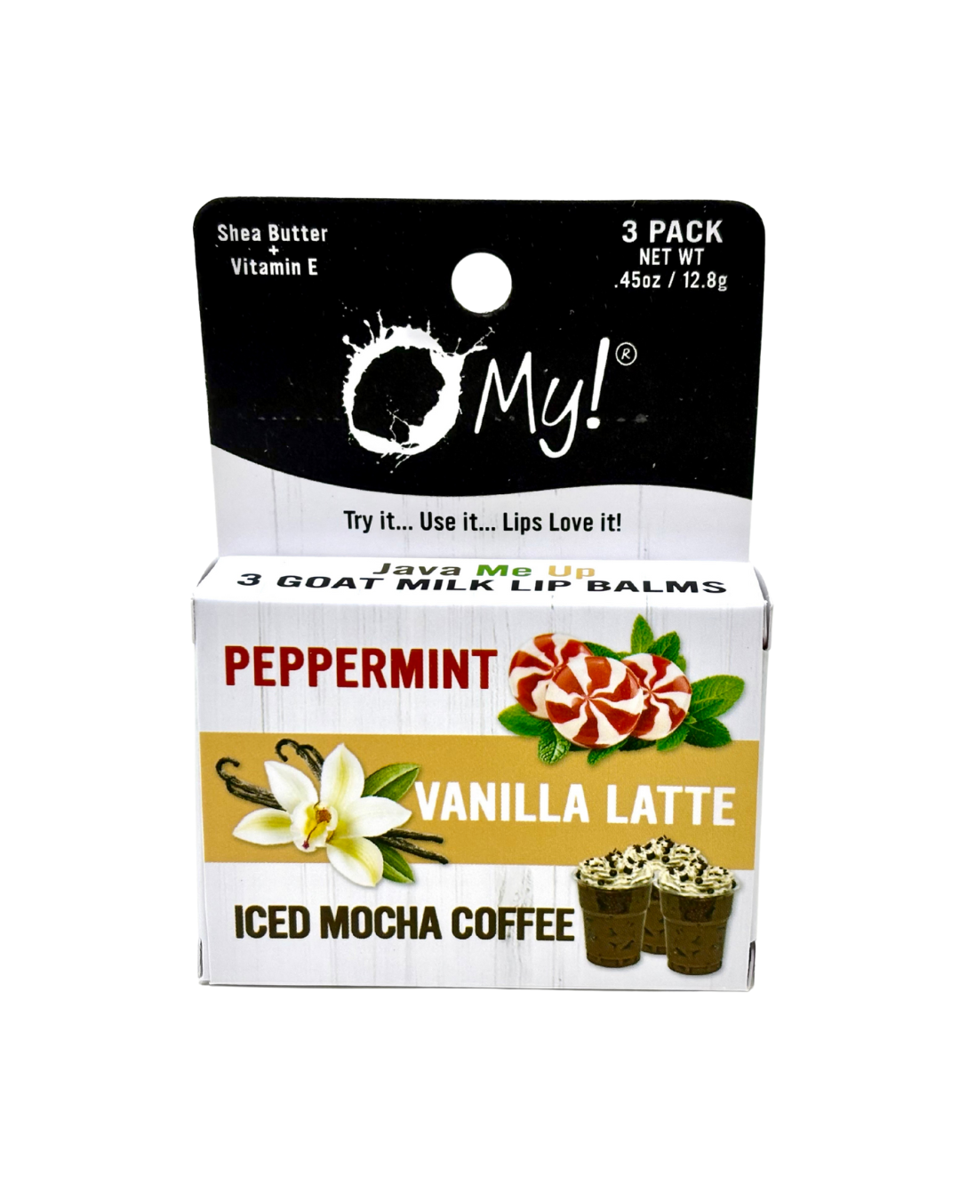 O My! Bath and Body - Wholesale Lip Balm - O My! Goat Milk Lip Balm - 3 Pack | Shea Butter and Vitamin3