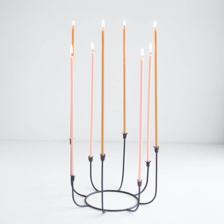 The Floral Society - Wholesale Tapered candle/candlestick - Beeswax Long Stem Candles4