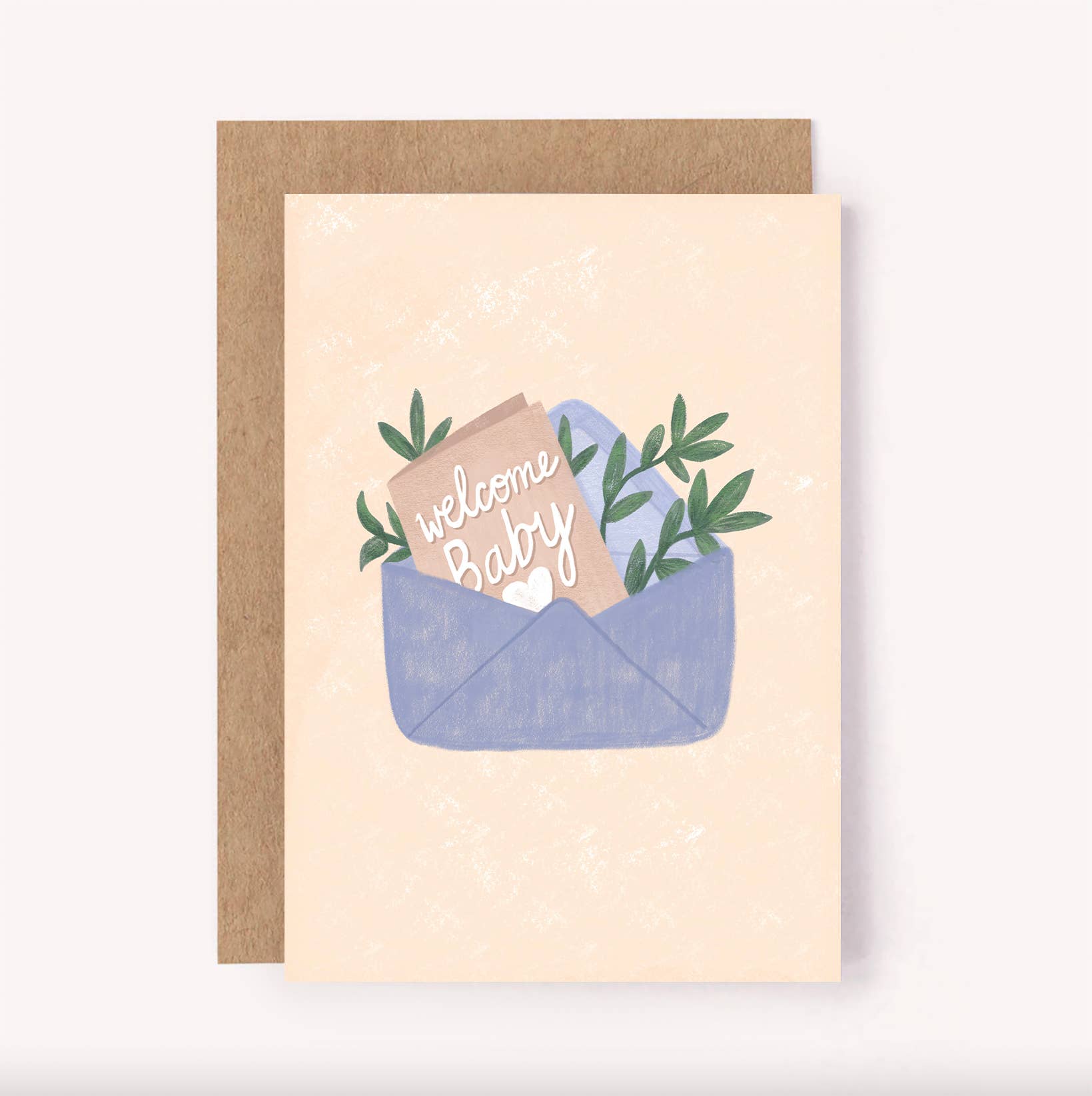 Lauren Sissons Studio - Wholesale Baby card - Welcome Baby Card - New Baby Card | Gender Neutral Baby Card