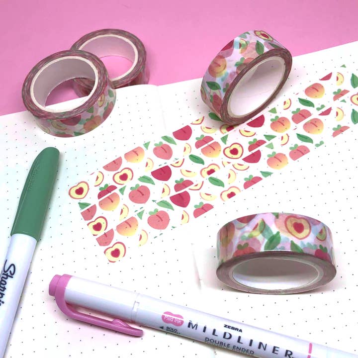 Fita Lavada Frutado Pêssego por atacado de Butay Art