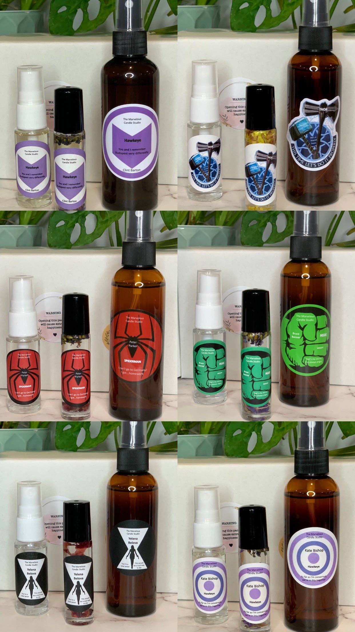 Marvelous Candle Studio - Wholesale Room & Linen Spray - Marvel Room Sprays1