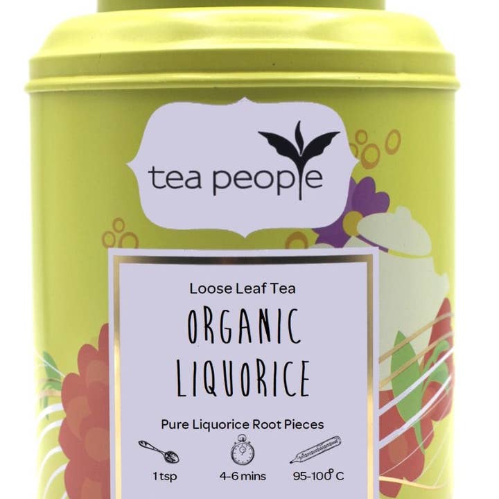 Tea People – wholesale Loose tea – Liquorice - 125g Tin Caddy0