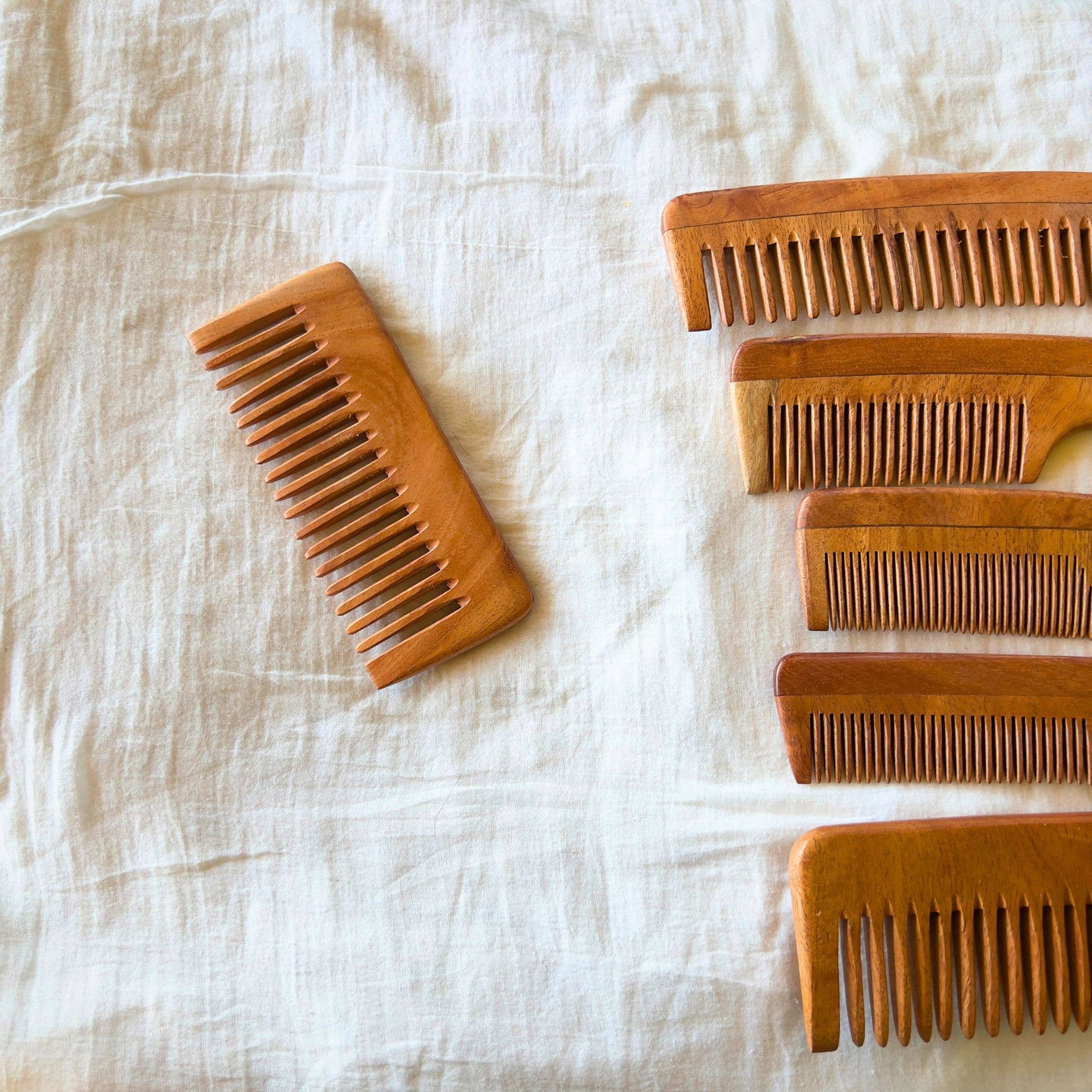 Indika - Wholesale Hair Brush/Comb - Neem Combs4