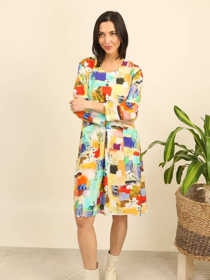 P159-R221 - Dress for wholesale by BELLA BLUE