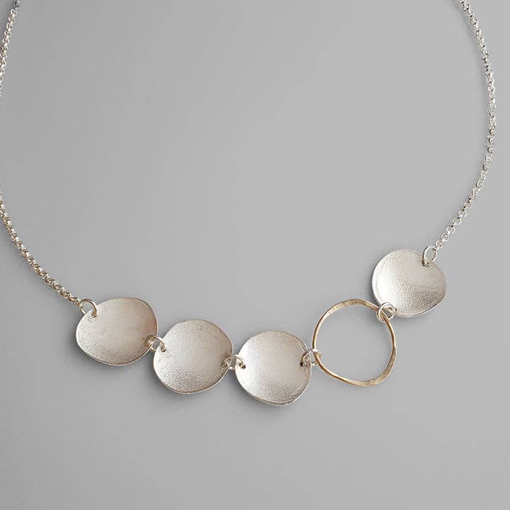 Collar Muse moderno y minimalista de metal mixto para venta al por mayor de McKenzie Mendel Jewelry