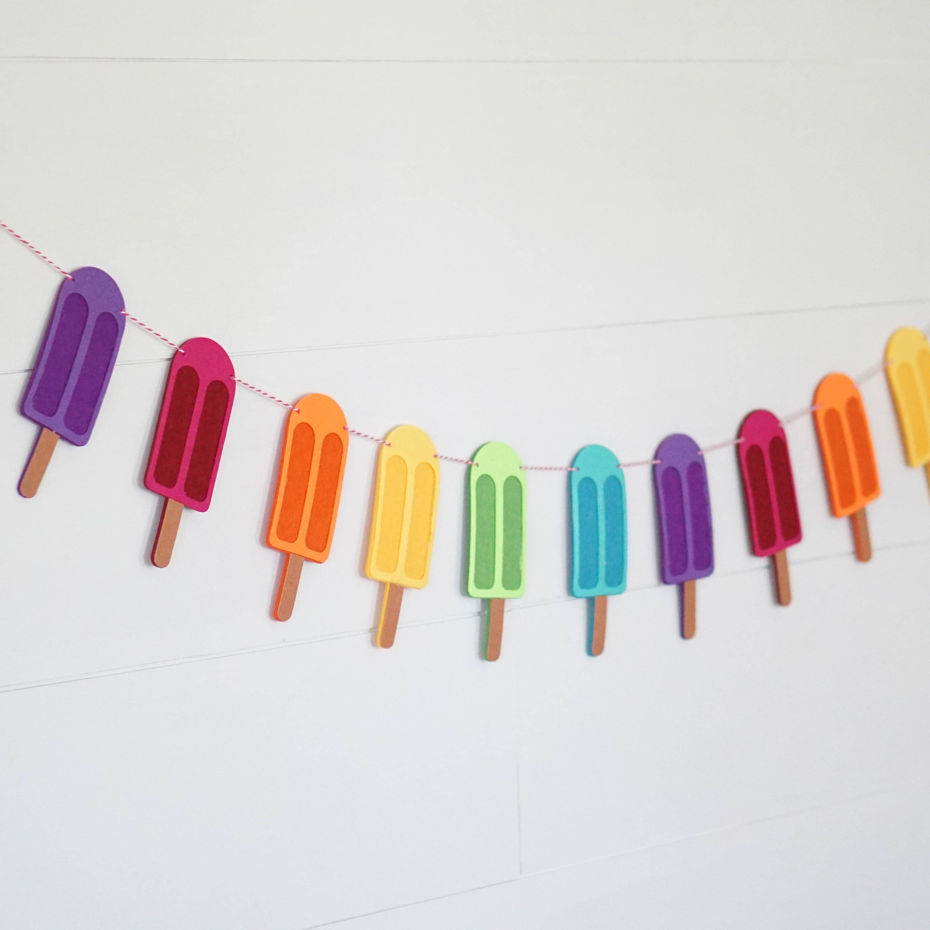 Decomod - Wholesale Bunting/Garland - Popsicle Felt Garland0