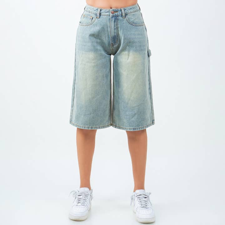 American Bazi – wholesale Shorts – Dam – American Bazi vida carpenter-jeansshorts i denim5