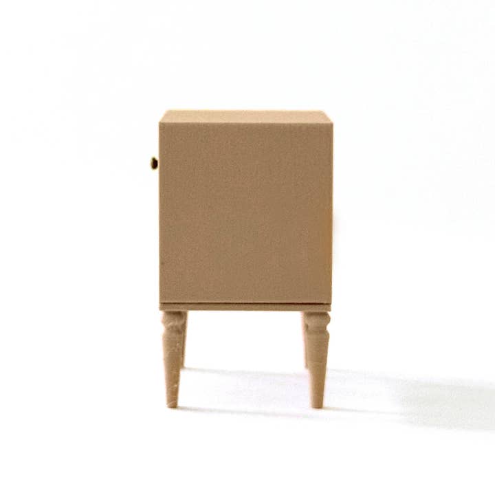 Miniette - Wholesale Doll Accessory Kit - Kids - Miniature Dollhouse Nightstand – Modern Side Table7