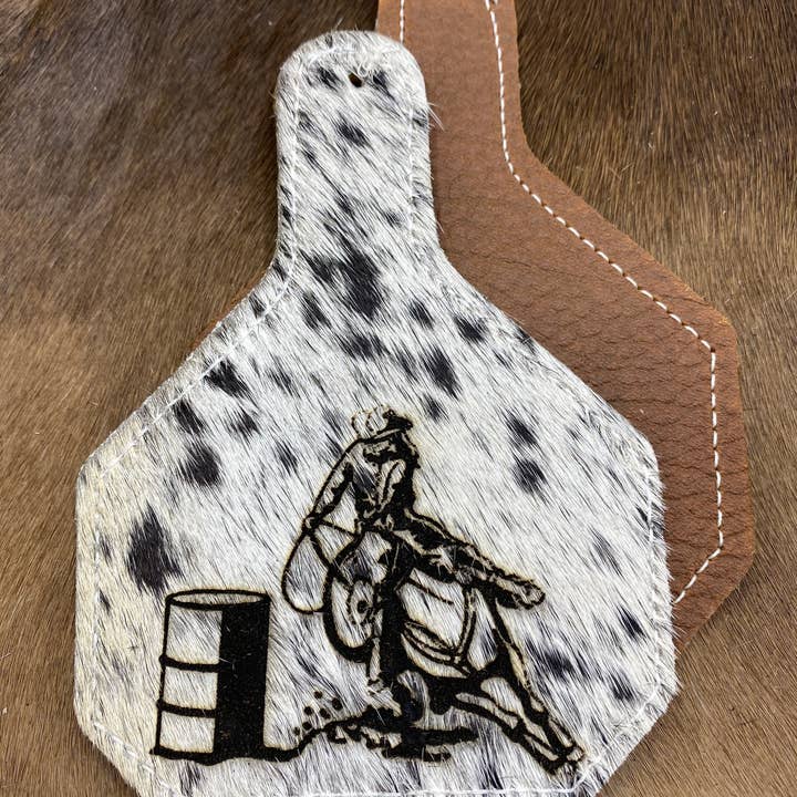 reSCENTit ~ Red Dirt Leather - Wholesale Car Freshener - Unisex - Rodeo Themed Ear Tags