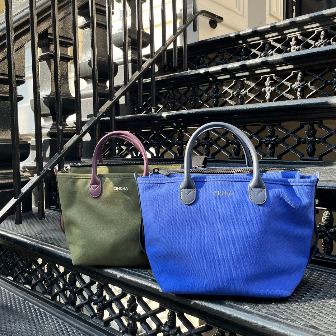 Cincha – wholesale Tote bag – Women's – The Mini Canvas Go-Tote - Olive4