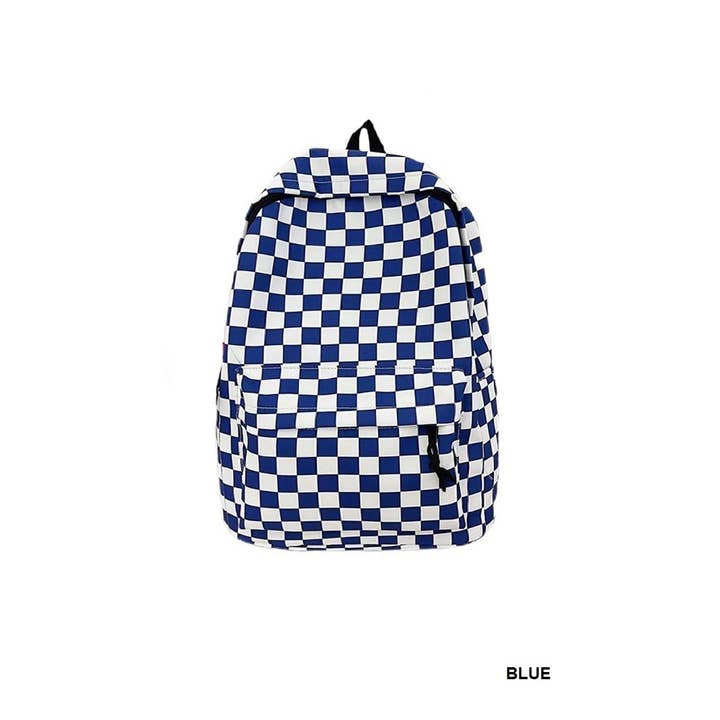 Vanilla Monkey - Wholesale Backpack – Women's - Trendy Checkered Backpack3
