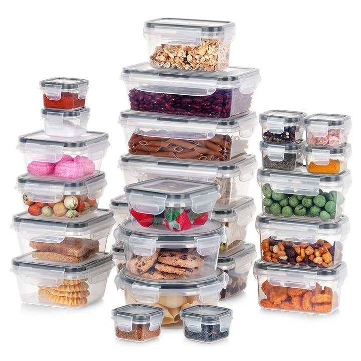 Voedselcontainers met deksel en afdichting 24 stuks voor wholesale door Vilde