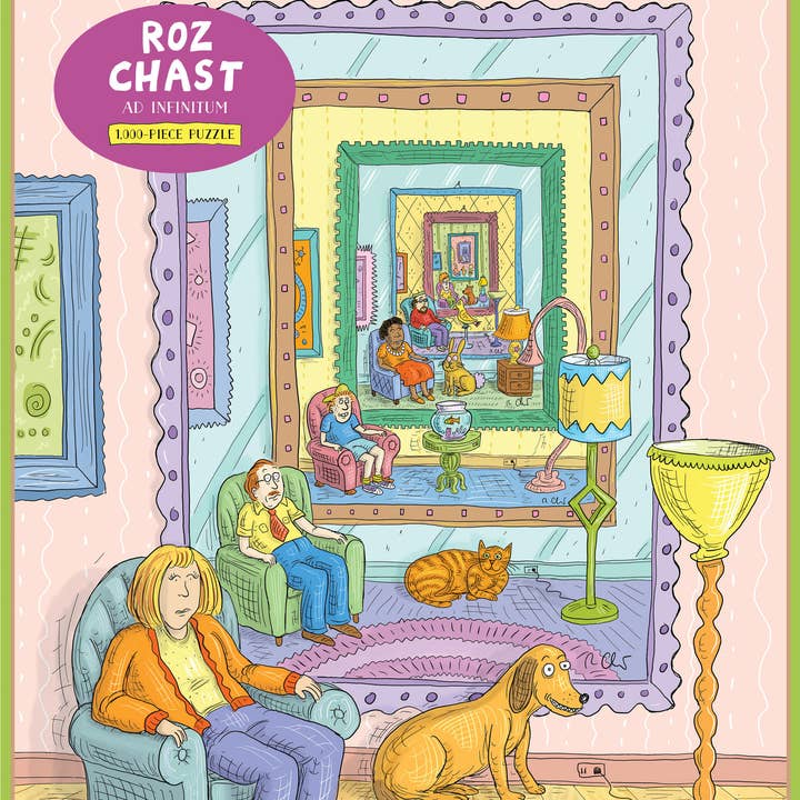 Hachette Book Group - Wholesale Puzzle - Adult - Roz Chast: Ad Infinitum 1,000-Piece Puzzle0