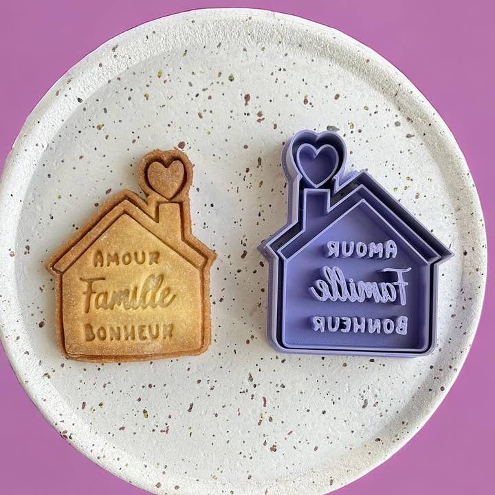 Casa della Felicità - tagliabiscotti per la vendita all'ingrosso da parte di Uniberry 3D