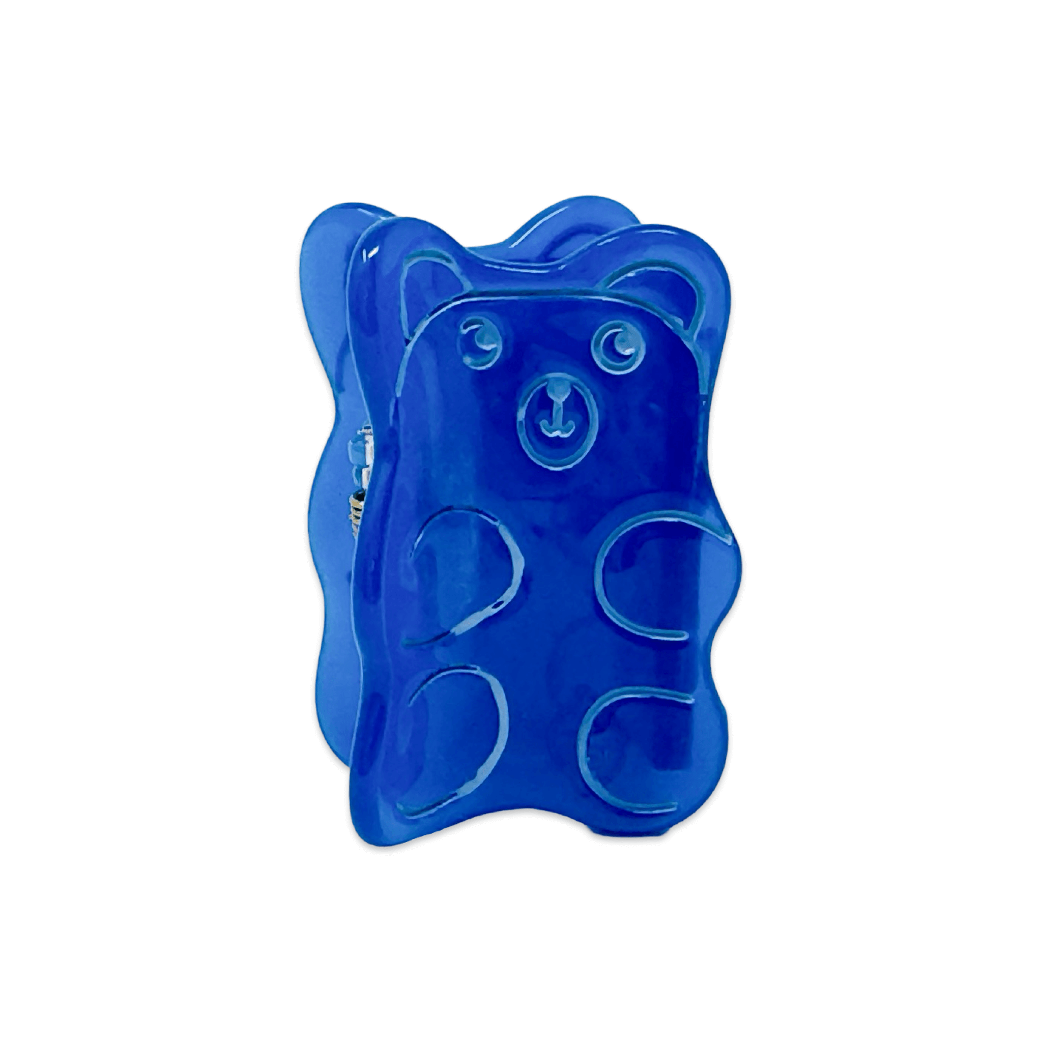 Jenny Lemons - Wholesale Hair Clip - Women's - Mini Blue Gummy Bear Hair Claw Clip1