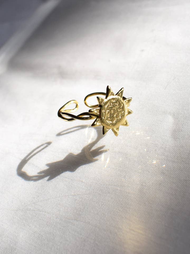 NAISSANCE Sun ring for wholesale by Ann Acid