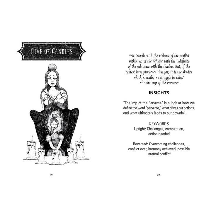 Schiffer Publishing - Wholesale Tarot Cards - The Poe Tarot12