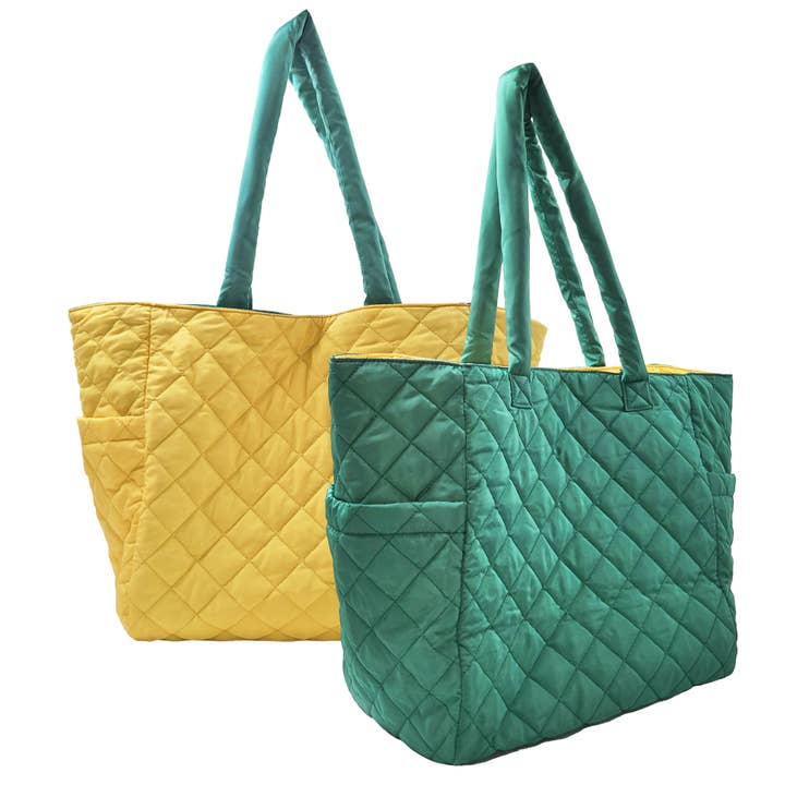 K. Carroll Accessories - Wholesale Tote Bag - Women's - Large Reversible Nylon Tote- School Colors19