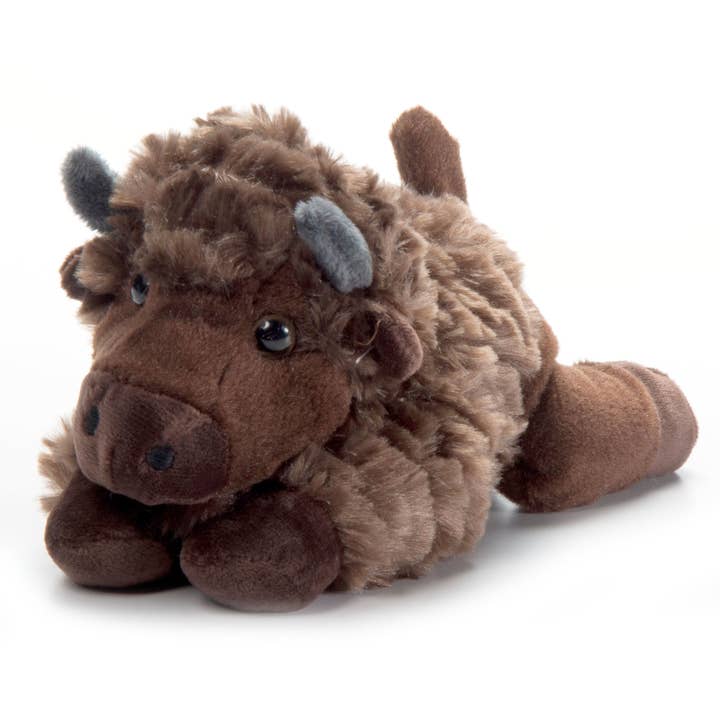 8" (21cm) Scoopz Bison / Buffalo Wild Life for wholesale by The Petting Zoo