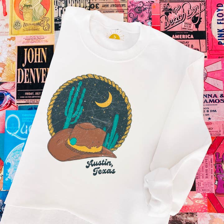 *NEW* Custom City Graphic - Dallas Cowgirl for wholesale by Mamie Ruth