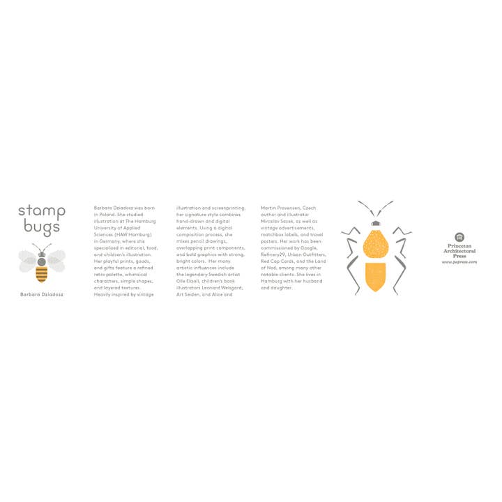 Chronicle Books - Wholesale Rubber/Decorative Stamp - Stamp Bugs