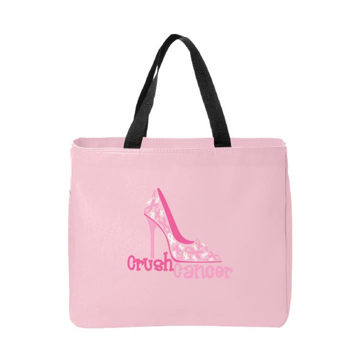 BC Crush Cancer Tote for wholesale by MCCC Sportswear