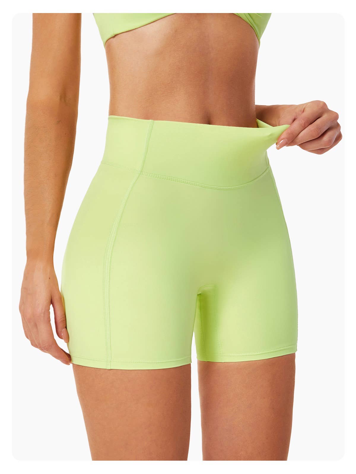 Mantra Active - Wholesale Athletic Shorts - Women's - Chloe High-Waisted Active Shorts11