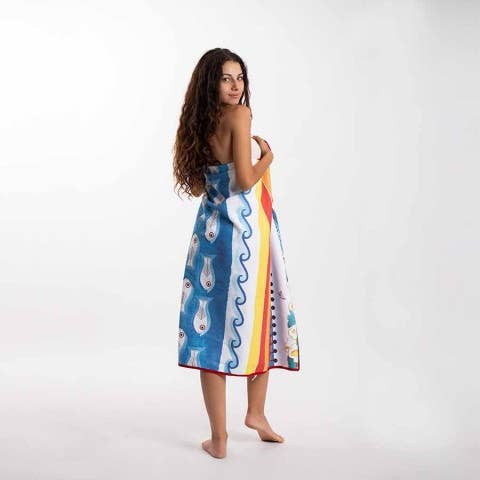 Ceramiche De Simone - Wholesale Beach Towel - Cartallegra Beach Towel TM150CA1