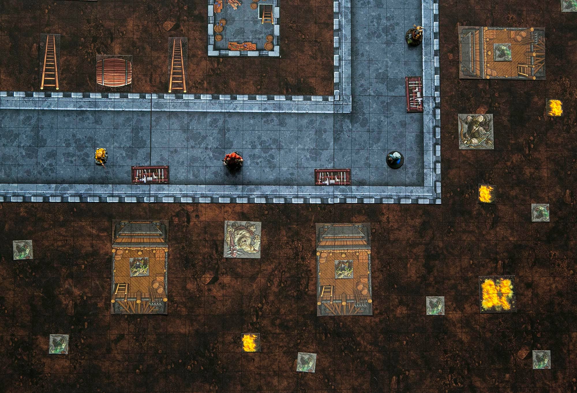 1985 Games - Wholesale Board Game - Dungeon Craft – Castles & Keeps Book 2D Terrain for DnD 5