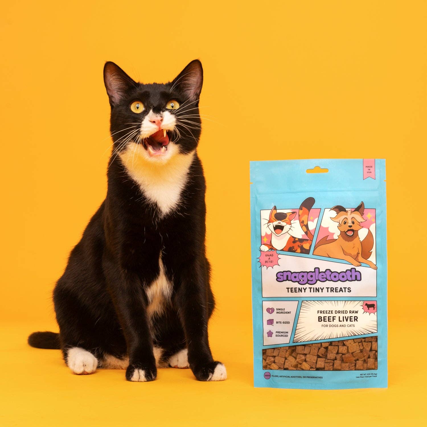 Snaggletooth Pets - Wholesale Pet Treats - Dog - Beef Liver - Freeze Dried Raw Teeny Tiny Treats5