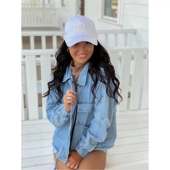 Hundemor Broderet Mesh Bag Høj Hestehale CC Kasket BT10-DM for engroshandel hos C.C Beanie