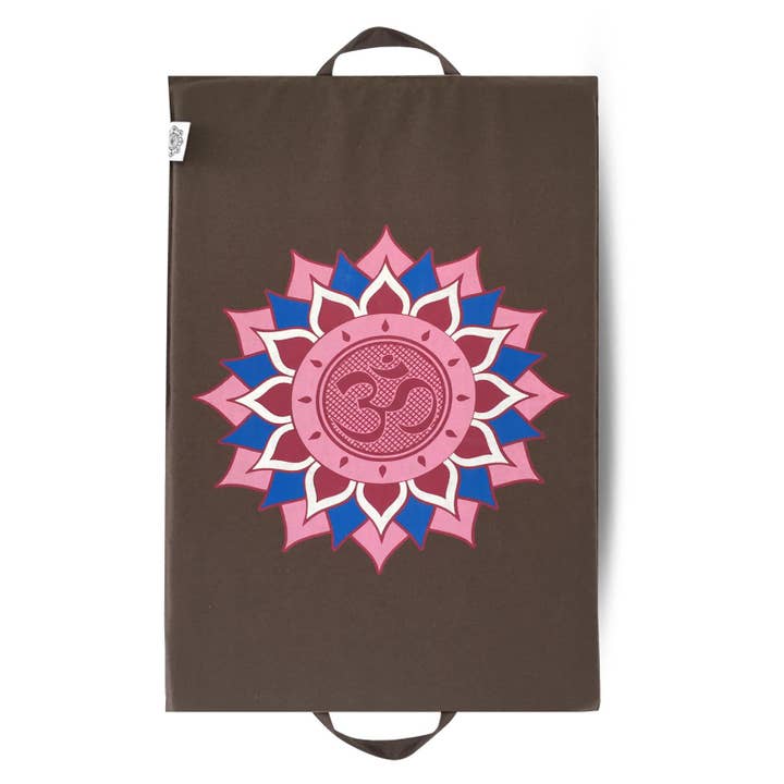 Green Tree - Wholesale Reflexologie-mat - Spike Mat Om Lotus Print (68 X 42 cm) in grijs