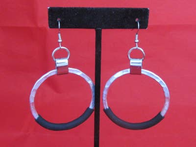 Designs by OC – Brincos de argola por atacado – ER 214 - A5 Outro Cinco0