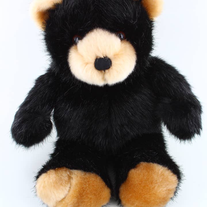Plushland - Wholesale Stuffed/Plush Toy - Kids & Baby - Traditional Super Soft Black Bear 11"2