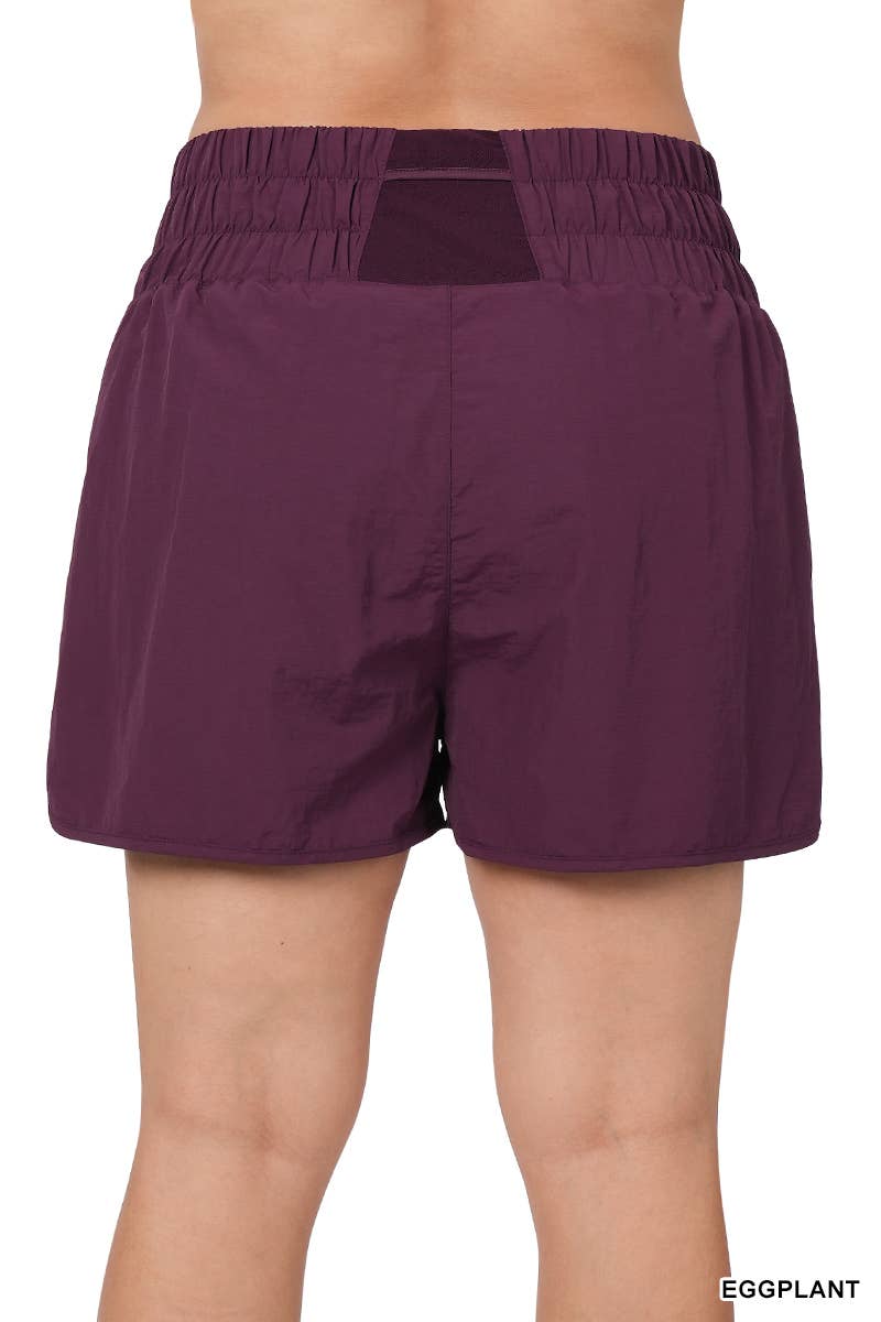 42POPS - Wholesale Athletic Shorts - Women's - `. Windbreaker shorts w/ lining & mesh pocket3