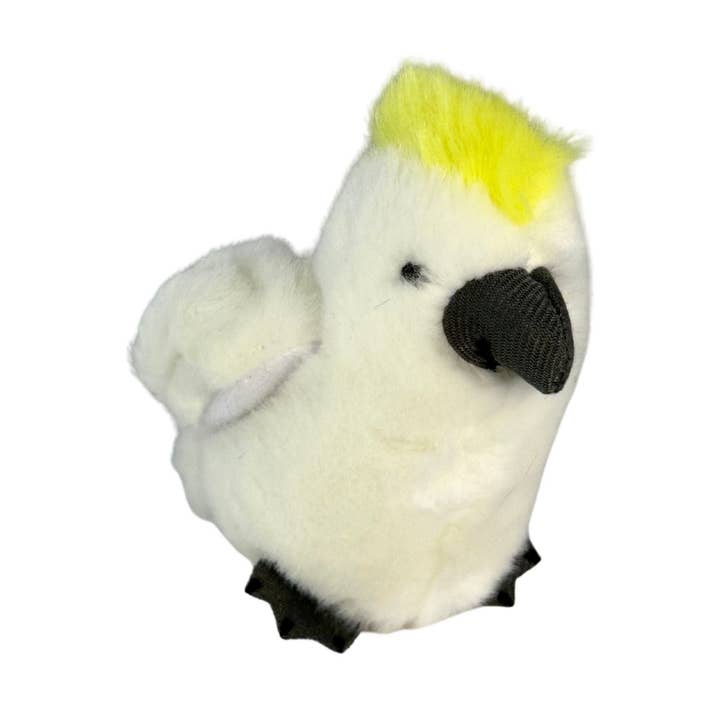 Mini Cockatoo - 12cm for wholesale by Bocchetta Plush Toys