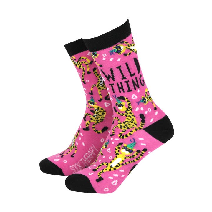 Wild Thing - Meias de Bambu Femininas por atacado de Smiling Faces