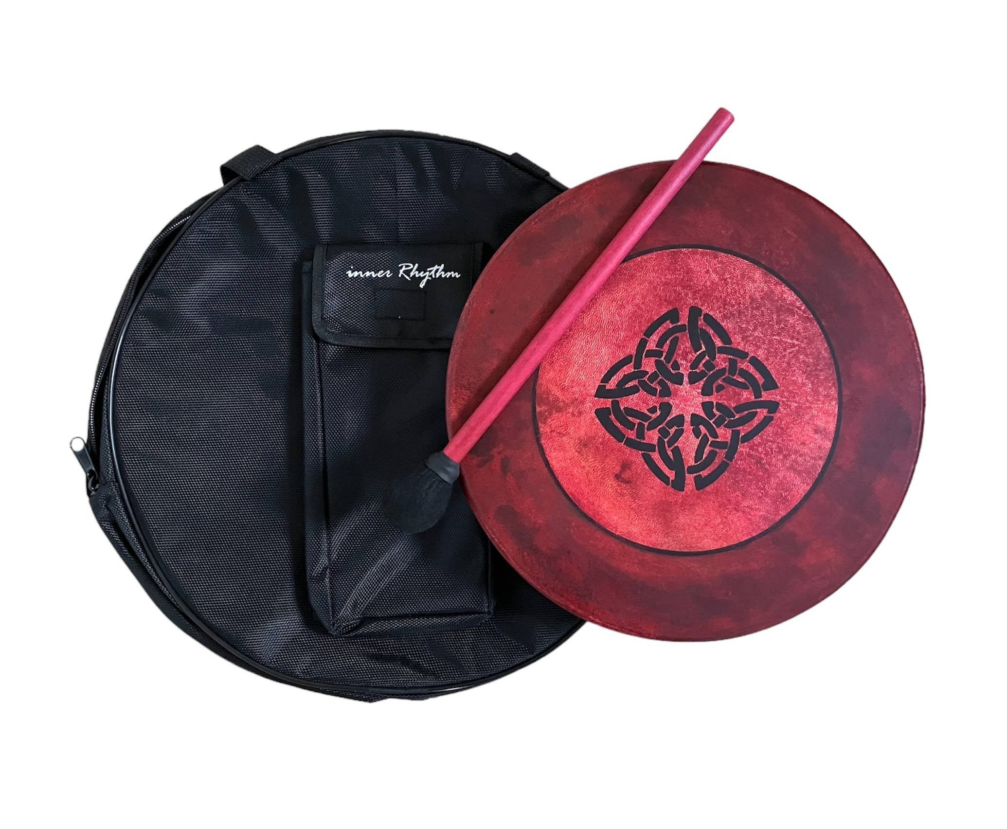 inRhythm - Wholesale Sculpture - Celtic Knot Shaman Drum +Display Stand and Carry Bag option3